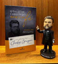 O talão de cheques do banco da fé